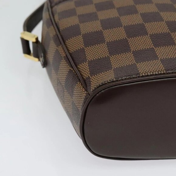 LOUIS VUITTON Damier Ebene Ipanema PM Shoulder Bag N51294 LV Auth BA4779 - Picture 4 of 16